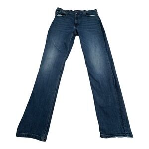 Calvin Klein Men's Jeans W38X32 Slim‎ Taper Blue Denim Pants